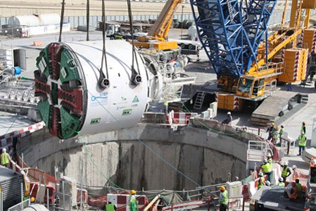 Impregilo is excavating 25km on Abu Dhabi STEP project
