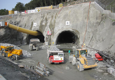 Solbakk portal construction underway