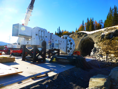 Hydro drive at Røssåga marks return of TBMs to Norway