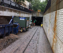 Disused Kingsway tram tunnel