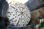 Giant 14.4m Robbins TBM cutterhead