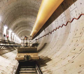 48km of tunnels for Singapore's DTSS
